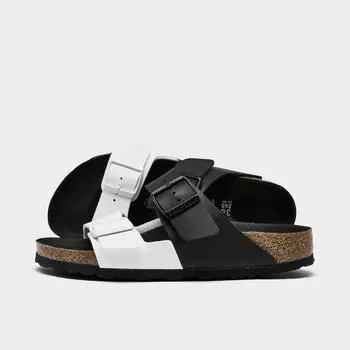 Женские сандалии Birkenstock Arizona Split Birko-Flor, черный