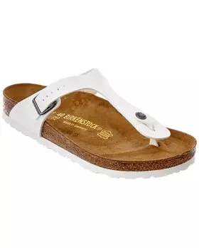 Женские сандалии Birkenstock Gizeh Birko-Flor, белый