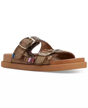 Женские сандалии Bohochic с пряжкой и ортопедической стелькой ALDO, коричневый