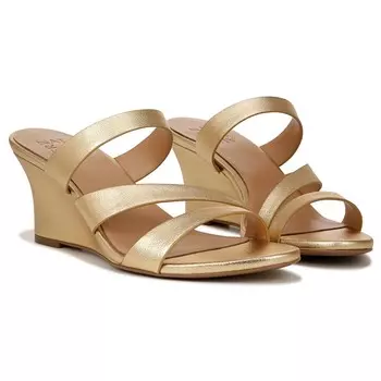 Женские сандалии Breona на танкетке среднего/широкого размера Naturalizer, желтый