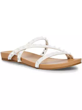 Женские сандалии Candys с ремешками и заклепками Madden Girl, белый