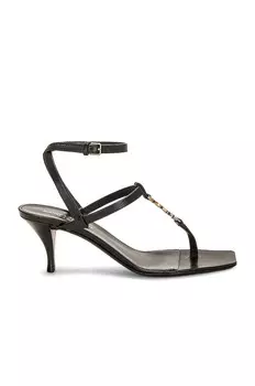 Женские сандалии Cassandra Sandal Saint Laurent, цвет Nero