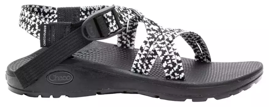 Женские сандалии Chaco Z/Cloud X, цвет Pixel Black/White