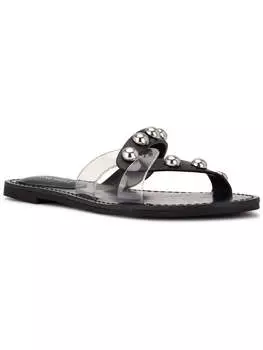 Женские сандалии Chime из искусственной кожи с перекрещивающимися ремешками спереди Nine West, черный