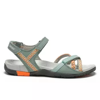 Женские сандалии Chiruca, зеленый/оранжевый
