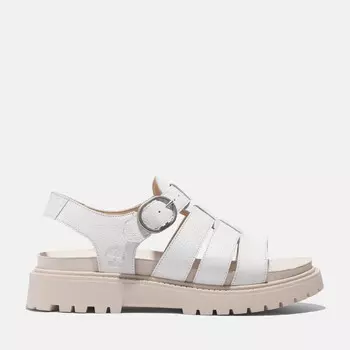 Женские сандалии Clairemont Way Fisherman Timberland, цвет White Full-Grain