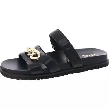 Женские сандалии Claren из искусственной кожи с регулируемым носком INC, черный