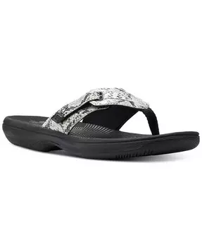 Женские сандалии Cloudsteppers Brinkley Jazz Clarks, черный