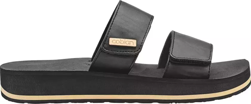 Женские сандалии Cobian Dana с завышенной талией, черный