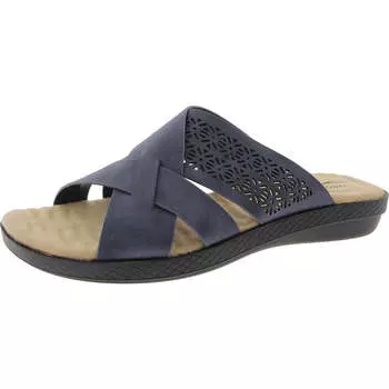 Женские сандалии Coho Laser Cut Man Made Strappy Easy Street, темно-синий