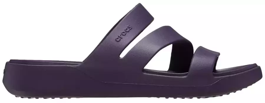 Женские сандалии Crocs с ремешками для отдыха, цвет Dark Iris