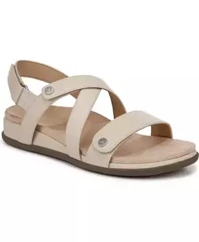 Женские сандалии Cypress на тонких ремешках Vionic, коричневый/бежевый