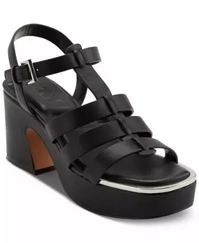Женские сандалии Dasha Fisherman на платформе DKNY, черный