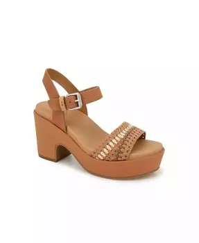 Женские сандалии Delilah с пряжками Gentle Souls, мультиколор