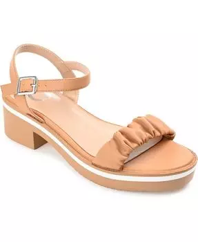 Женские сандалии Dexxla Journee Collection, тан/бежевый