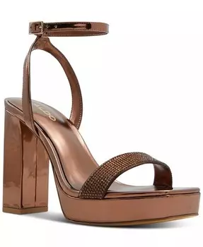 Женские сандалии Diedra из двух частей на платформе ALDO, коричневый