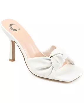 Женские сандалии Diorra с завязками Journee Collection, белый