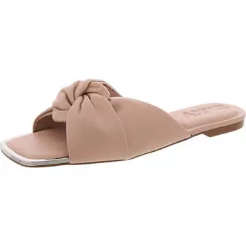 Женские сандалии Doretta из искусственной кожи с квадратным носком DKNY, цвет rose beige
