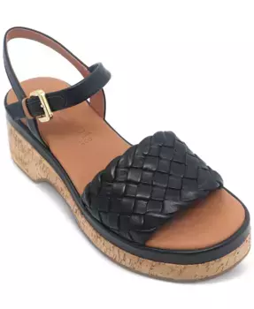 Женские сандалии Dorris с плетеными ремешками Gentle Souls, черный