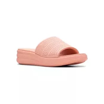 Женские сандалии Drift Twist Clarks, цвет peach