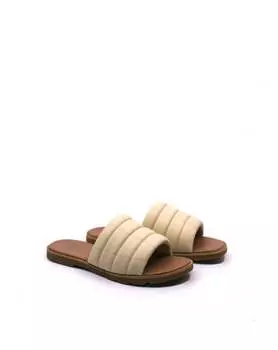 Женские сандалии Ella Iii Slide в цвете Honey White/Gum Sorel