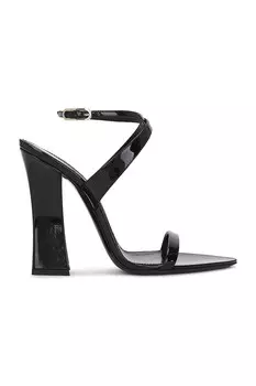 Женские сандалии Eva Sandal Saint Laurent, цвет Noir