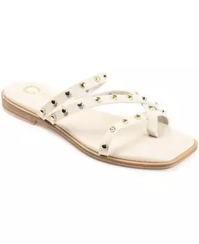 Женские сандалии Fanny с шипами Journee Collection, белый