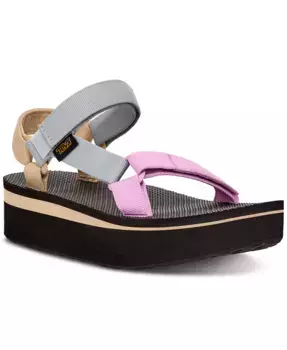 Женские сандалии Flatform Universal Teva, коричневый