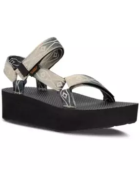 Женские сандалии Flatform Universal Teva, серый