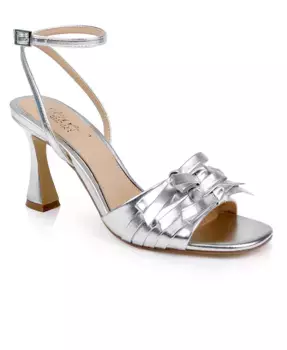 Женские сандалии Flory Dress Jewel Badgley Mischka, серебряный