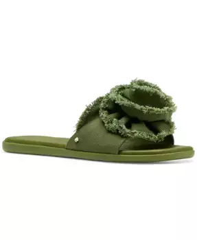 Женские сандалии Flourish на плоской подошве kate spade new york, зеленый