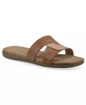 Женские сандалии Fraida Slide Cliffs by White Mountain, коричневый/бежевый