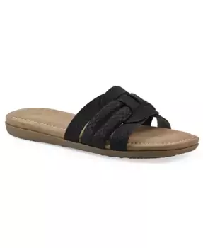 Женские сандалии Fraley Slide без застежки Cliffs by White Mountain, черный