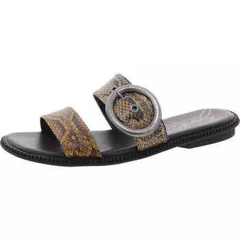 Женские сандалии Frida из искусственной кожи на плоской подошве Zodiac, цвет brown multi snake