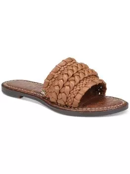 Женские сандалии Giada Slip On Flat Slide Sam Edelman, цвет cuoio woven leather