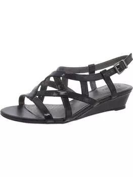 Женские сандалии-гладиаторы из искусственной кожи Slip On LifeStride, цвет black toronto