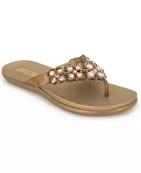 Женские сандалии Glamathon на плоской подошве Kenneth Cole Reaction, золотой