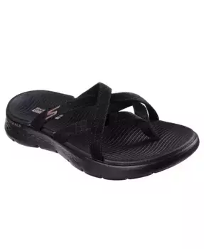 Женские сандалии Go Walk Flex - Selena от Finish Line Skechers, черный