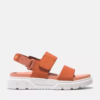Женские сандалии Greyfield с двумя ремешками Timberland, цвет Red Suede