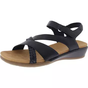 Женские сандалии Hart 3 из искусственной кожи с ремешками Easy Spirit, темно-синий