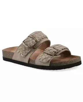 Женские сандалии Hey Hey с круглым носком White Mountain, коричневый/бежевый