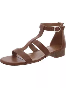 Женские сандалии Huda из искусственной кожи с Т-образным ремешком на щиколотке Naturalizer, цвет tan