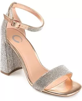Женские сандалии Idda со стразами Journee Collection, золотой