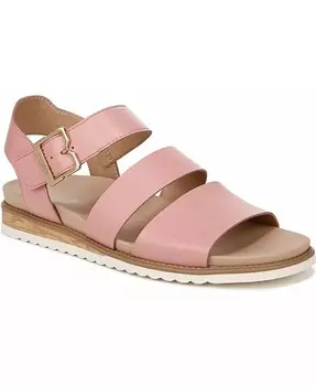 Женские сандалии Island со светящимися ремешками Dr. Scholl's, розовый