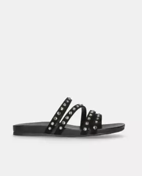 Женские сандалии Ivy из мягкой замши Pretty Ballerinas, черный