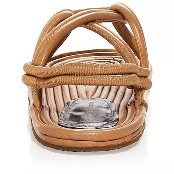 Женские сандалии из искусственной кожи с ремешком на пятке Proenza Schouler, бежевый