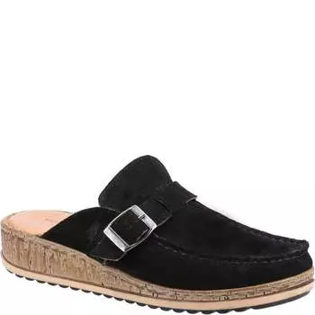 Женские сандалии из кожи сорча Hush Puppies, черный