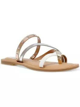 Женские сандалии Jessa из искусственной кожи с заклепками DV By Dolce Vita, цвет metallic