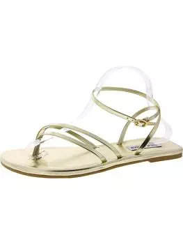Женские сандалии Jude из искусственной кожи с пряжками и ремешками Steve Madden, золотой