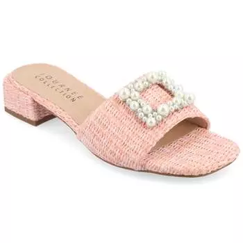 Женские сандалии Justina Tru Comfort Foam из коллекции Journee, розовый